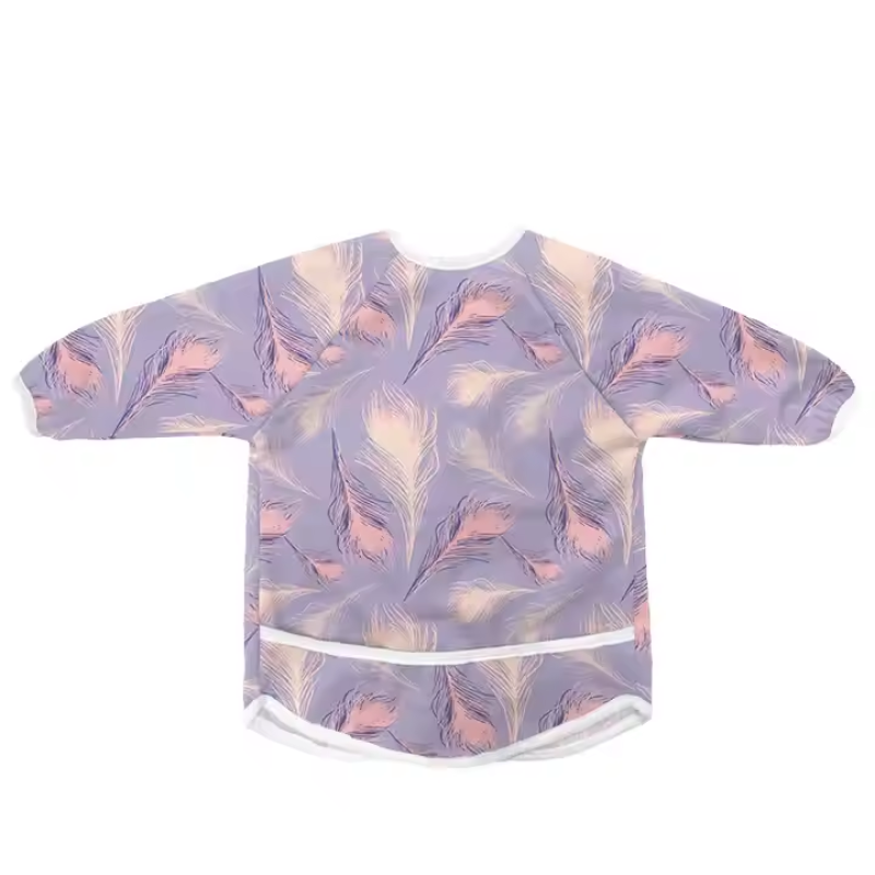 Feeding Apron Supplier - Reusable Long Sleeve Pocket Waterproof