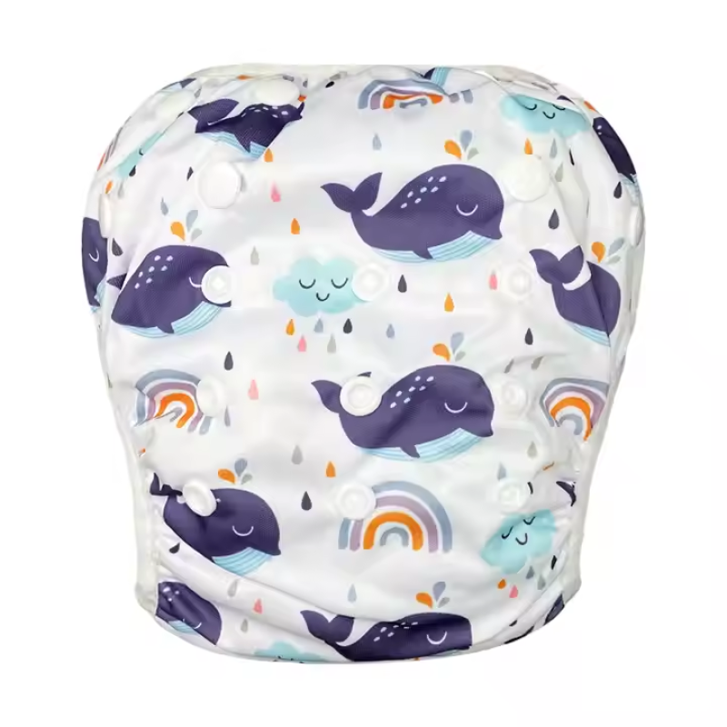 Swim Nappy Supplier - Washable Unisex OS Adjustable Beach