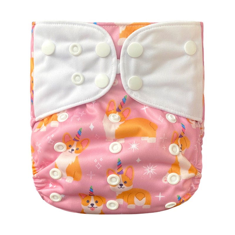 Baby Cloth Diapers Supplier - Waterproof Breathable Mesh Adjustable
