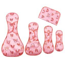 Menstrual Pads Supplier - Washable Strong Absorbent Charcoal Cloth