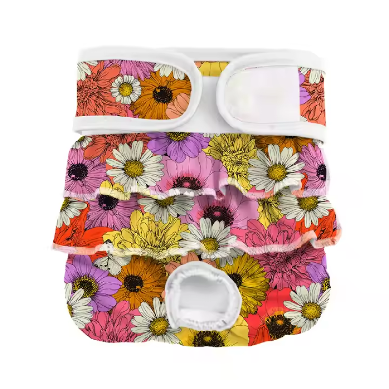 Physiological Pants Factory - 1PC Reusable Pets Mesh Cloth Breathable