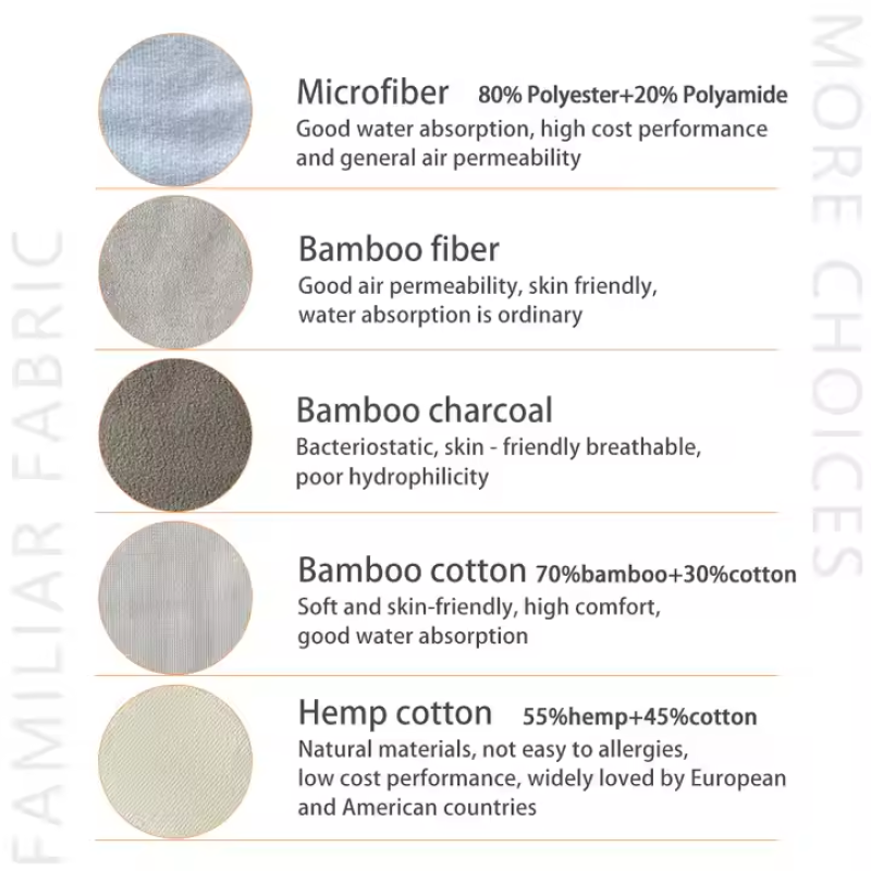 Booster Liners Manufacturer - Customized Fabric Washable Cotton