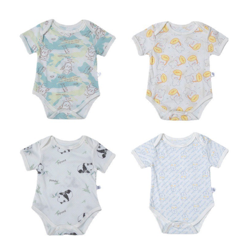 Baby Romper Manufacturer - Custom Short-sleeved Cotton Newborn