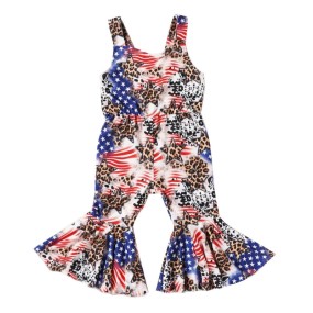 Baby Jumpsuit Supplier - OEM Summer Sleeveless Flared