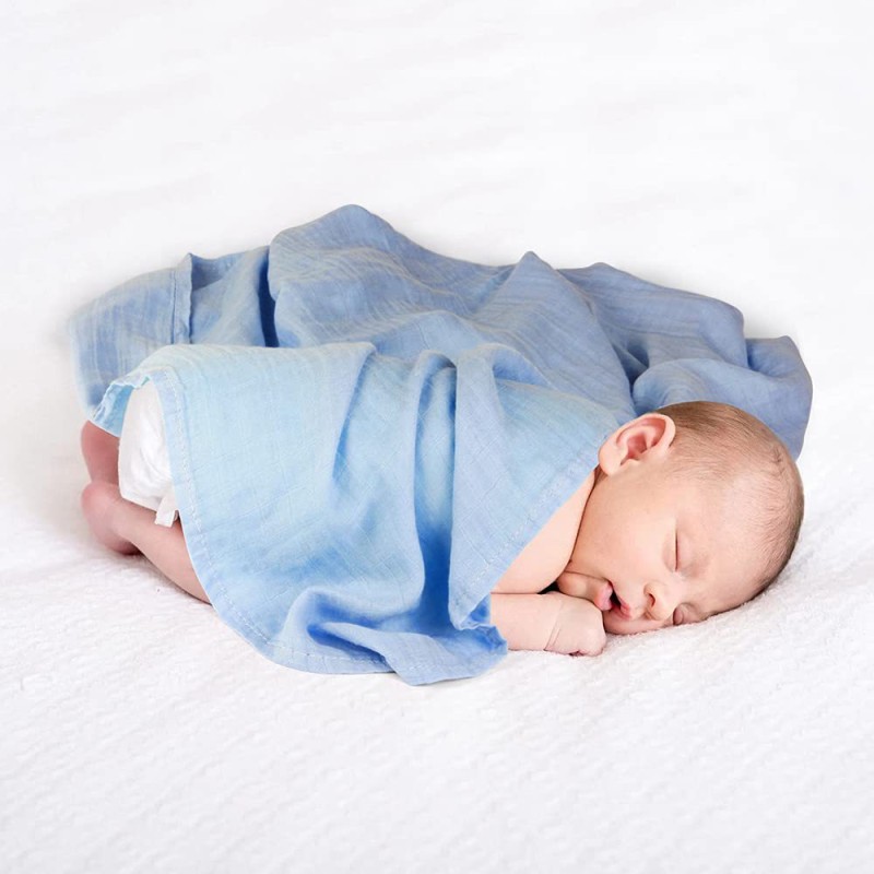 Swaddle Blanket Manufacturer - Factory Custom 70%Bamboo30%Cotton