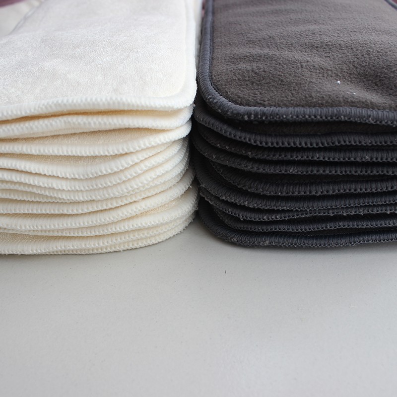Diaper Insert Manufacturer - 5 Layer Bamboo Charcoal Reusable