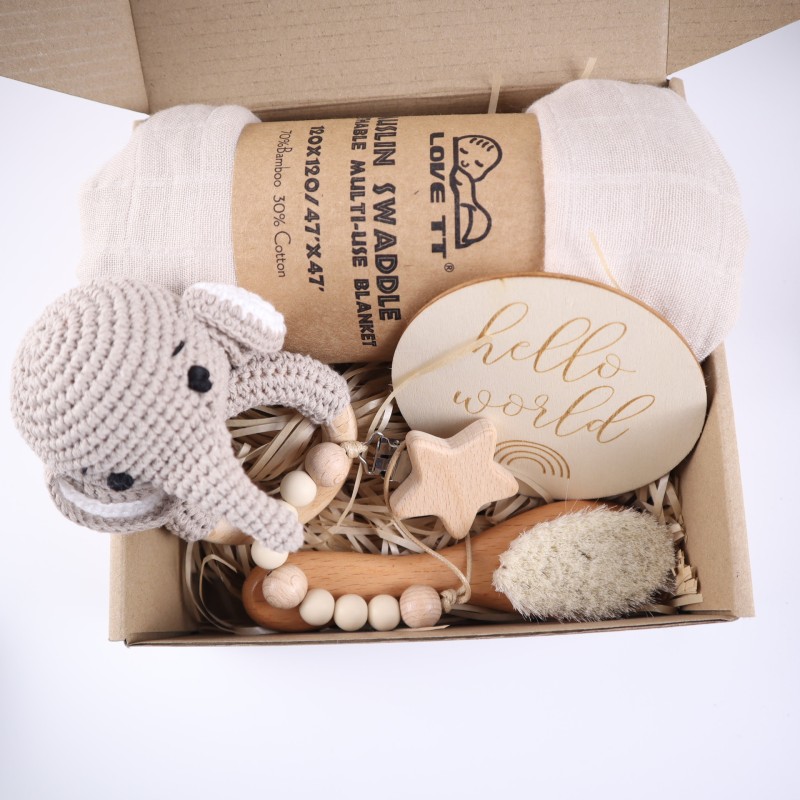 Newborn Gift Set Manufacturer - Rattle Brush Soothing Shower