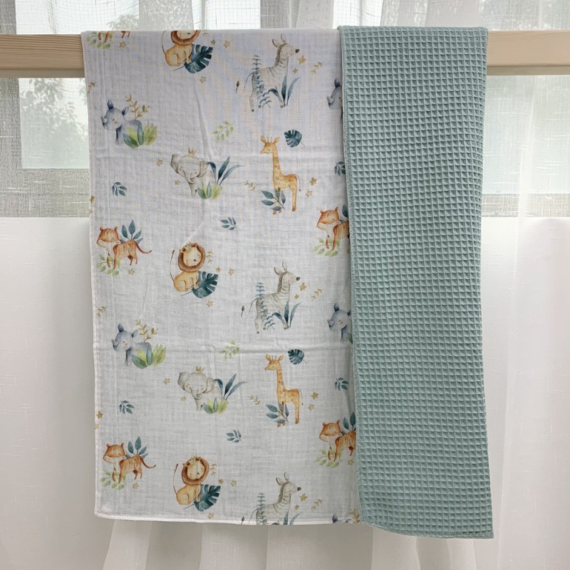 Baby Blanket Factory - Custom 100% Cotton Gauze Print
