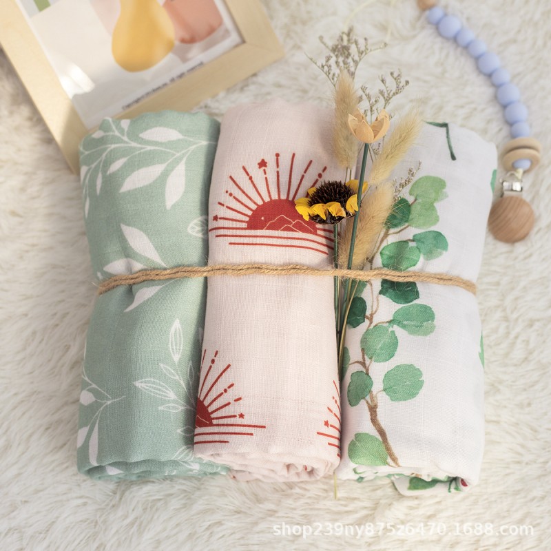 Swaddle Blanket Supplier - 100% Cotton Muslin Wrap Neutral