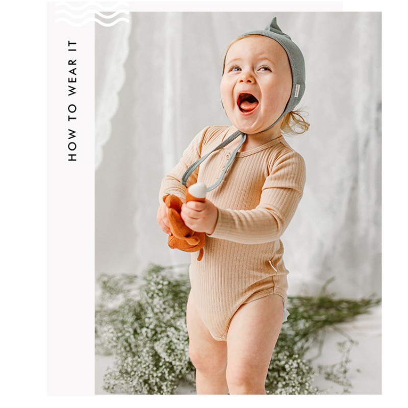 Romper Set Manufacturer - Wholesale Pure Color Long Sleeve