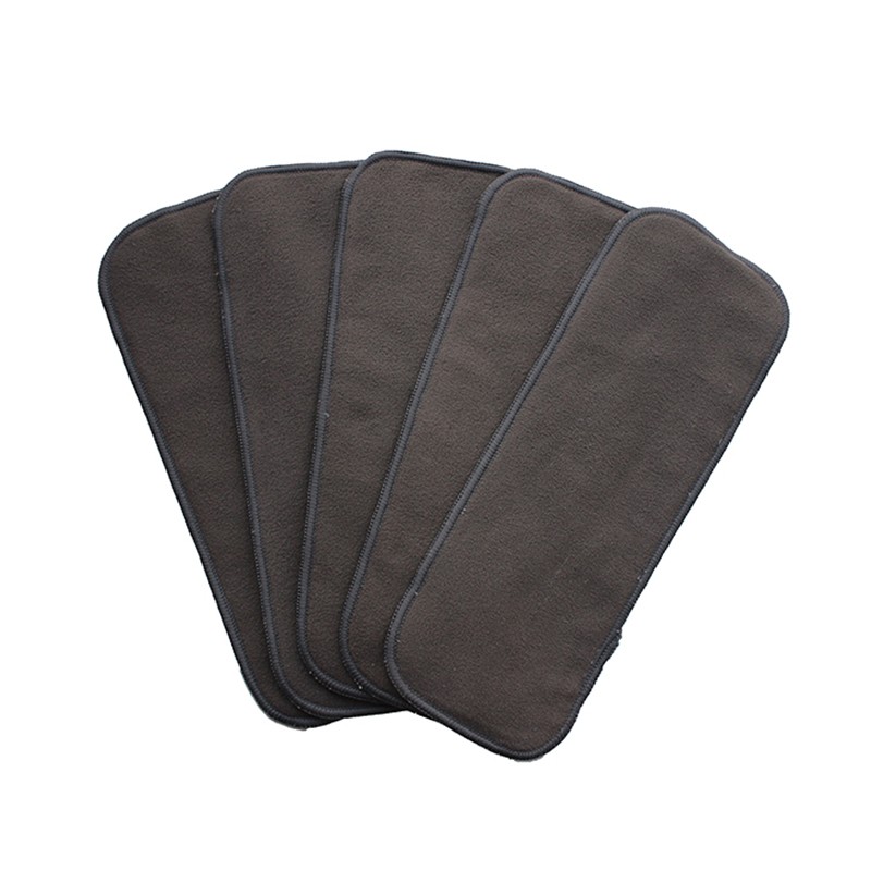 Nappy Liner Factory - 4 Layer Bamboo Charcoal Inserts