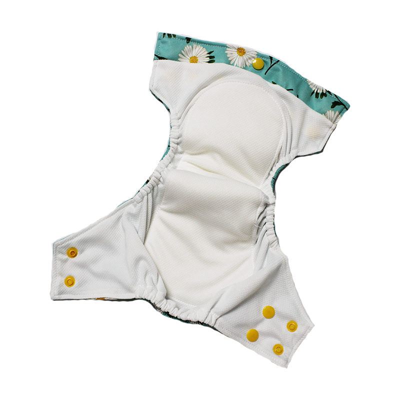 Cloth Diaper Factory - Custom AWJ Microfiber 3D Leak Prevention