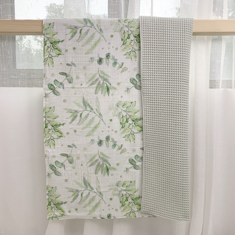 Baby Blanket Supplier - Custom 100% Cotton Waffle Print