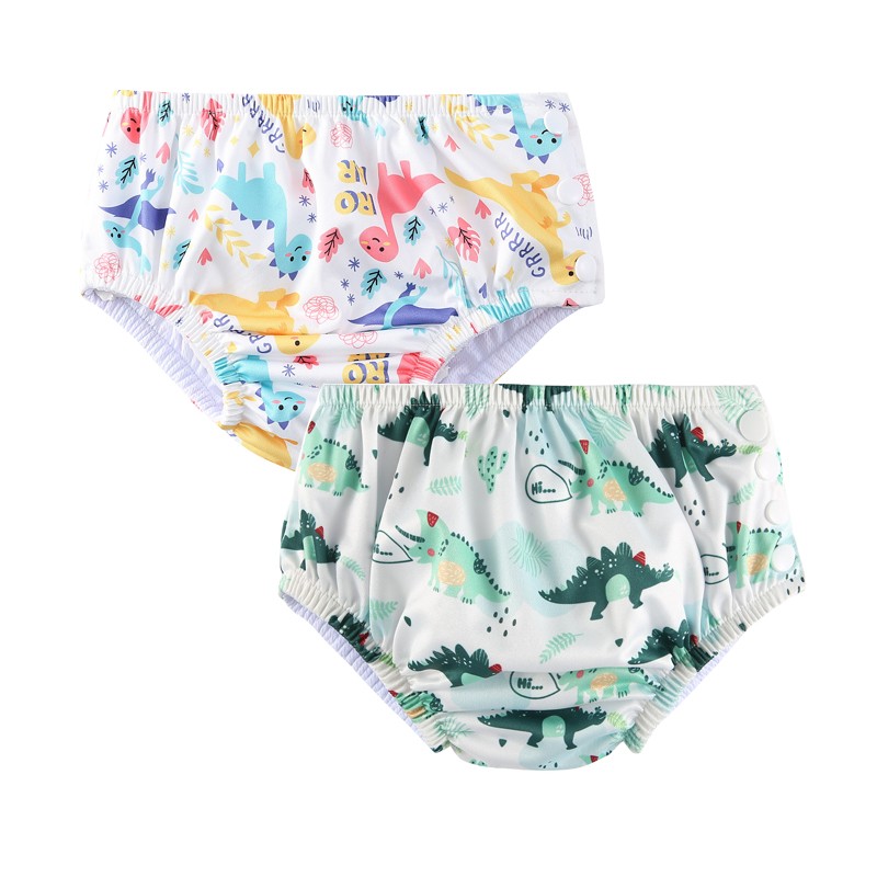 Swim Trunks Supplier - Printed Reusable High Waist Leak