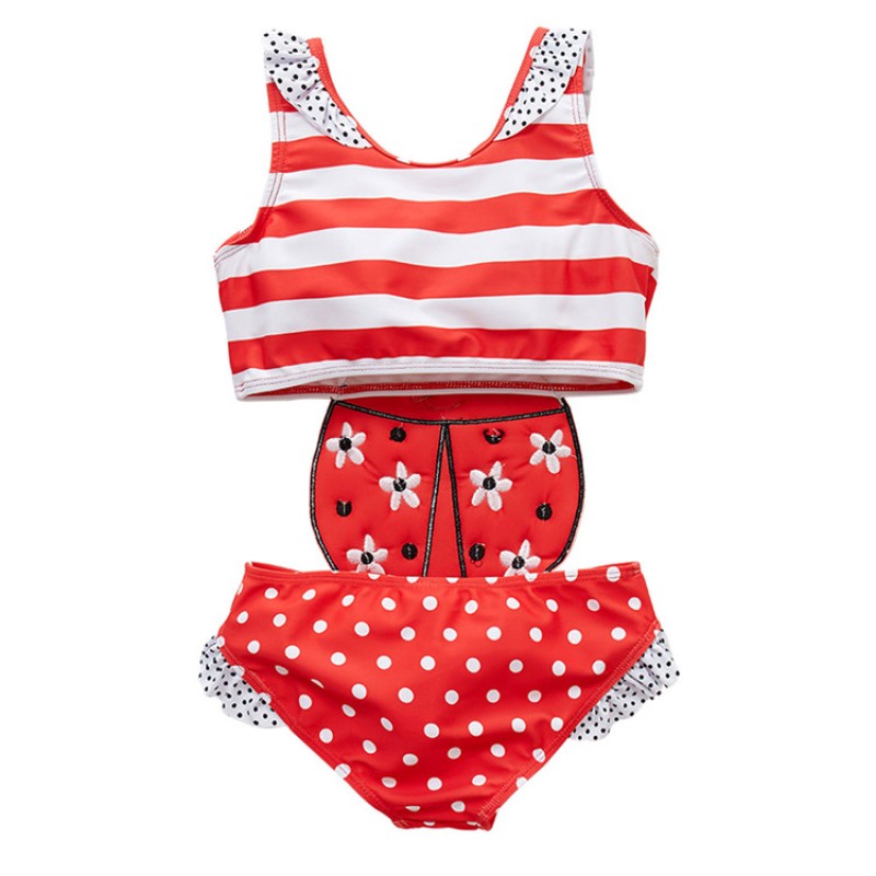 Bikini Manufacturer - Toddler One Piece Luxury Ruffle