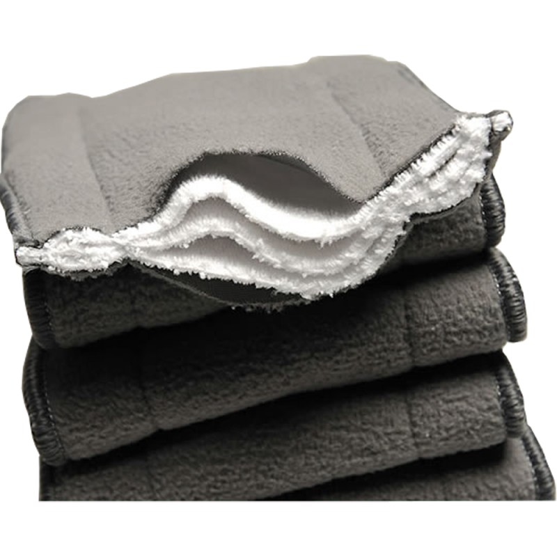 Cloth Diaper Manufacturer - Babyland Charcoal Bamboo Nappy