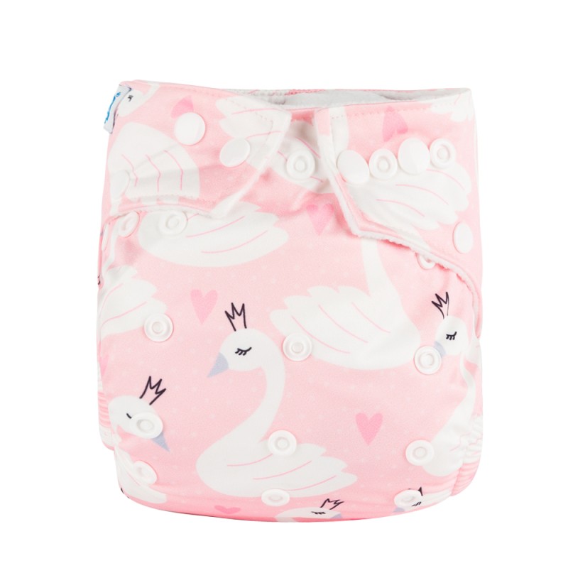 Baby Cloth Diaper Supplier - 4 Hot Sale Print 12pcs Washable