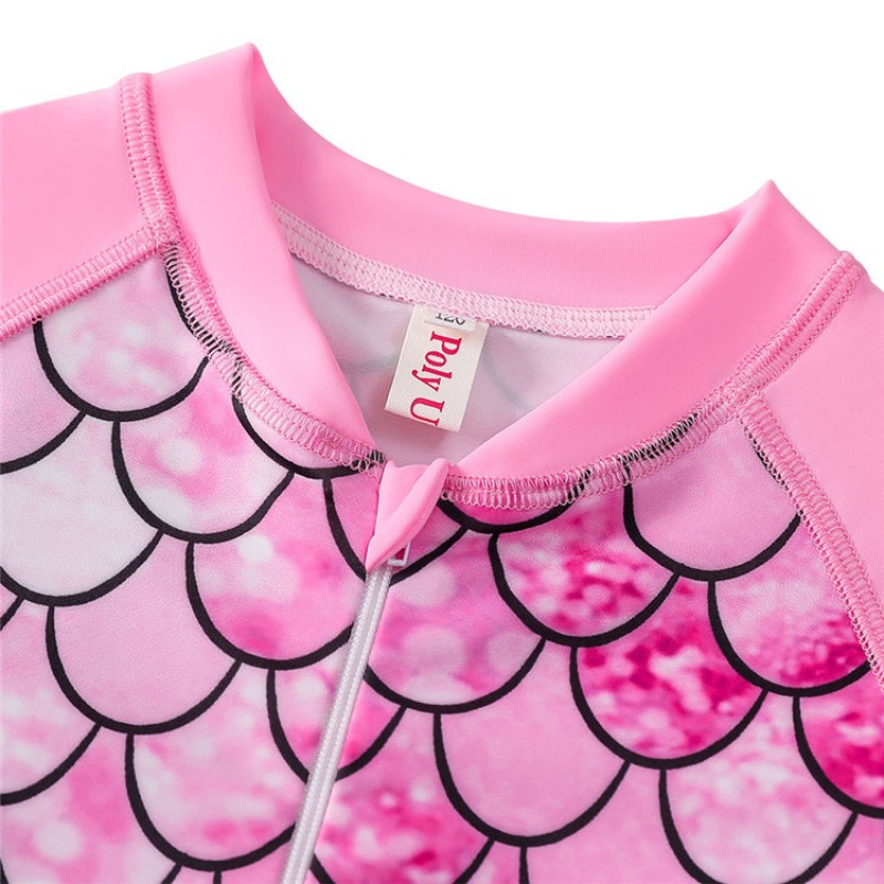 Swim Suits Manufacturer - Little Girls Flower Pattern