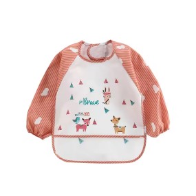 Long Sleeved Bib Factory - Lively Printed Waterproof Dirt-resistant