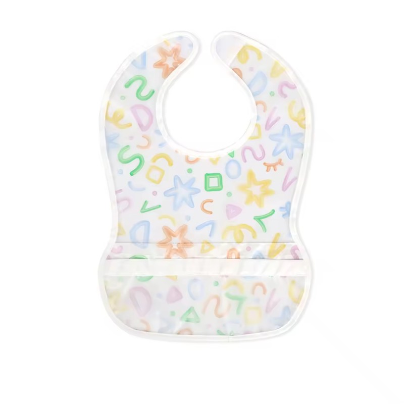 Feeding Bib Manufacturer - Lovable Cute Printed TPU Modern