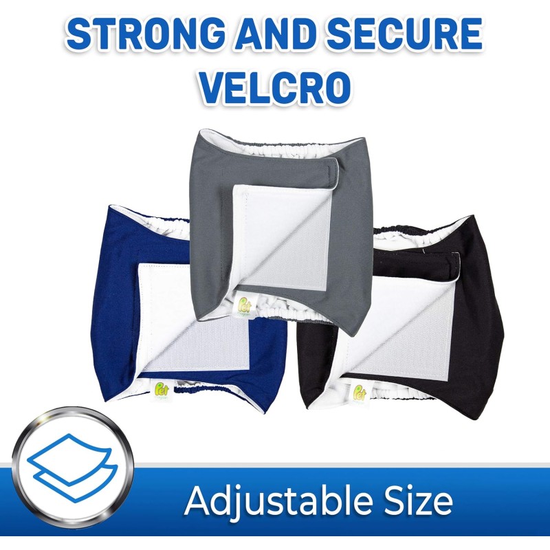 Pet Diaper Supplier - High Quality Male Waterproof Adjustable