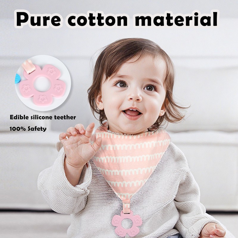 Bandana Bib Manufacturer - Triangle Soft Cute Organic Cotton