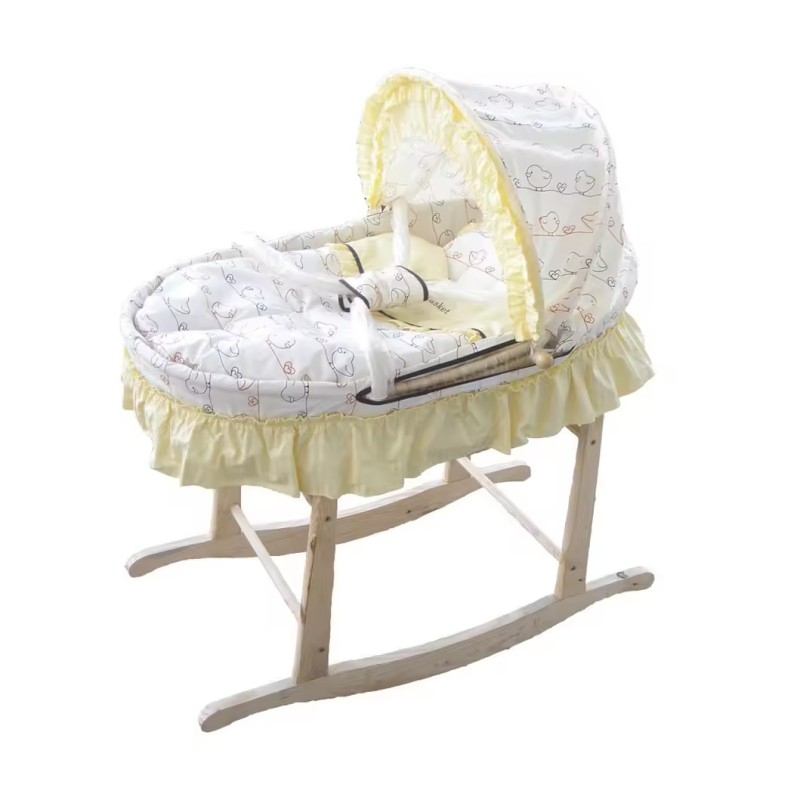 Moses Basket Supplier - Lightweight Maize 100% Cotton Lining