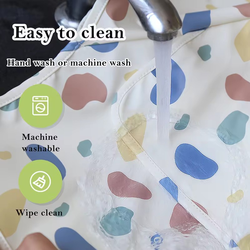 Baby Bib Manufacturer - Exquisite PU Cartoon Printed Waterproof