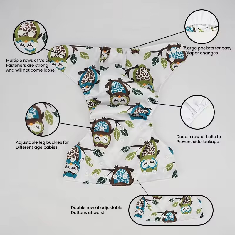 Cloth Nappies Supplier - Eco-Friendly Breathable Washable PUL