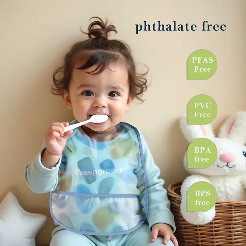 Feeding Bib Manufacturer - Lovable Cute Printed TPU Modern