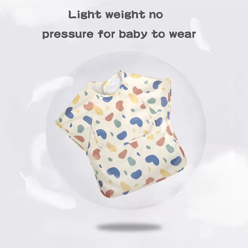 Baby Bib Manufacturer - Exquisite PU Cartoon Printed Waterproof