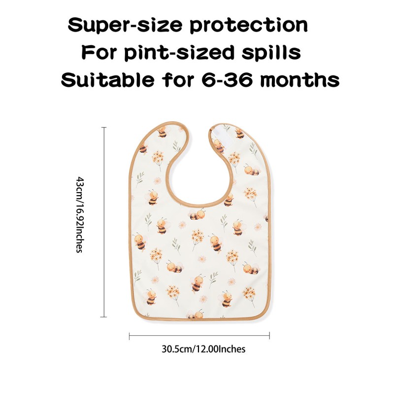 Baby Bibs Factory - Waterproof Food Grade PU Reusable