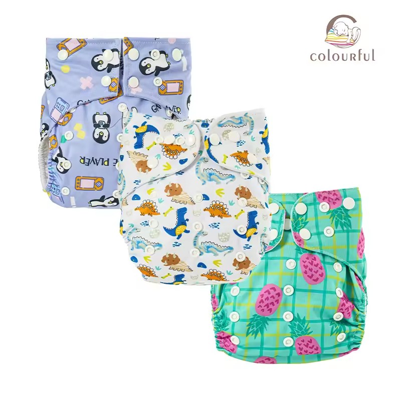 Baby Diapers Supplier - Source Factory Cartoon Printed Adjustable