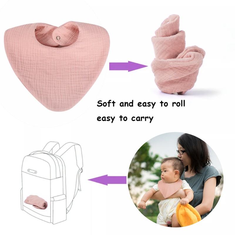 Drool Bibs Supplier - Trendy Durable Premium Cotton Adjustable