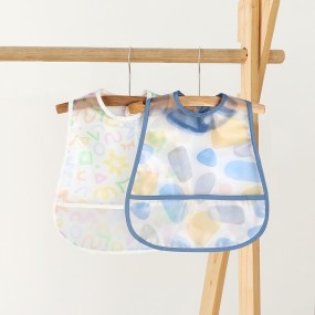 Children's Bib Factory - BPA Free Oil Proof Sleeveless Pocket