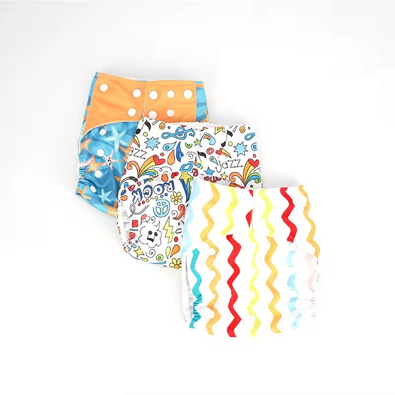 Baby Diapers Supplier - Source Factory Cartoon Printed Adjustable