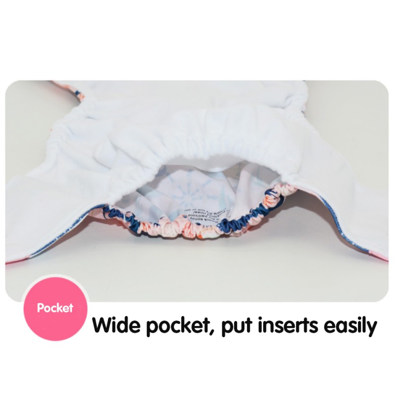 Adult Diaper Factory - Soft Fashionable One-Size Washable