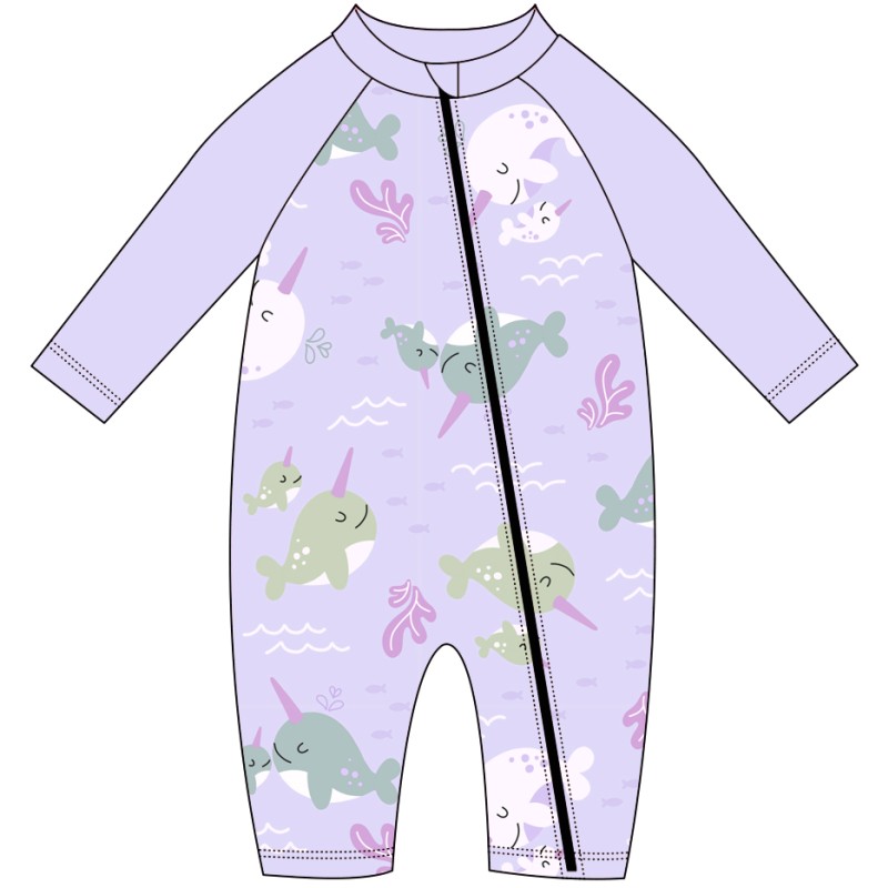 Swimming Trunks Manufacturer - Long Sleeved Animal Print