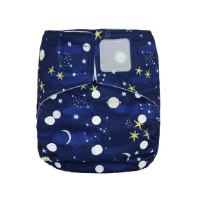 Baby Diaper Supplier - Printed Pocket Hook Loop Adjustable