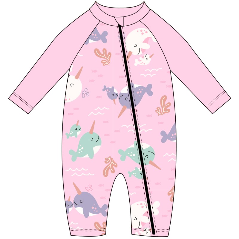 Swimming Trunks Manufacturer - Long Sleeved Animal Print