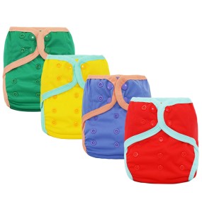 Diaper Cover Supplier - Snaps Hook Loop Waterproof PUL