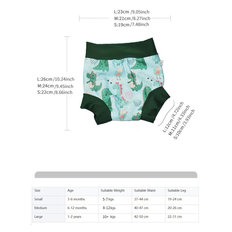 Swim Diaper Manufacturer - Adjustable Soft Washable Bamboo