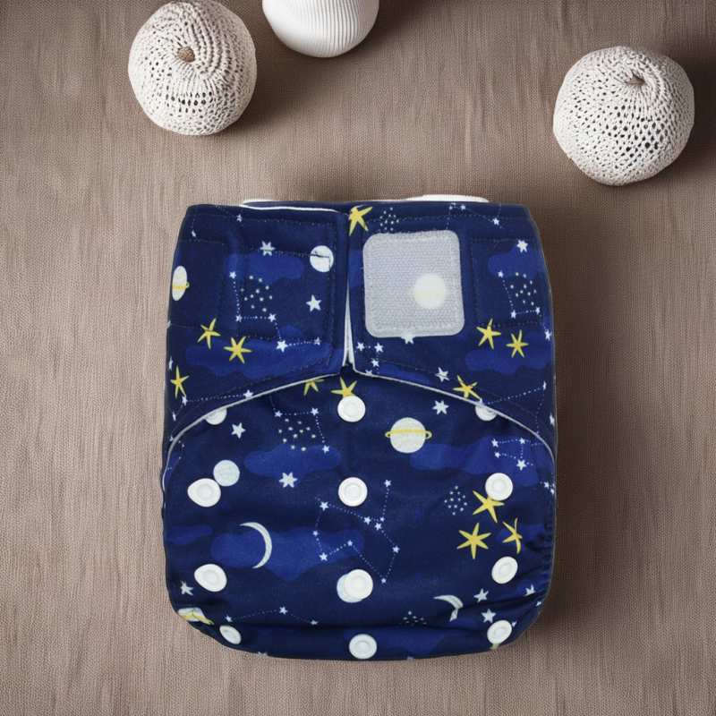 Baby Diaper Supplier - Printed Pocket Hook Loop Adjustable