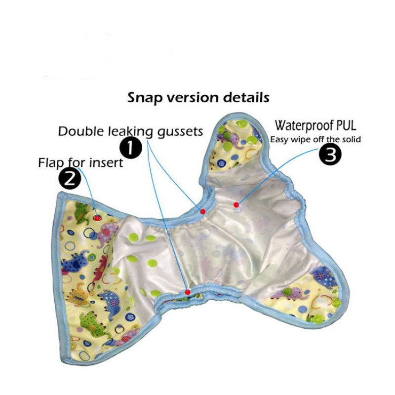 Nappy Cover Factory - Washable Reusable Unisex 4-24