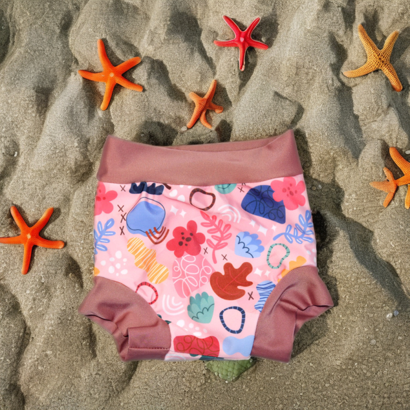 Swim Diaper Manufacturer - Adjustable Size Washable Printed