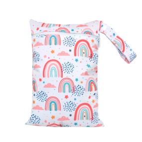 Baby Nappy Organizer Factory - Stylish 18X25cm Printed