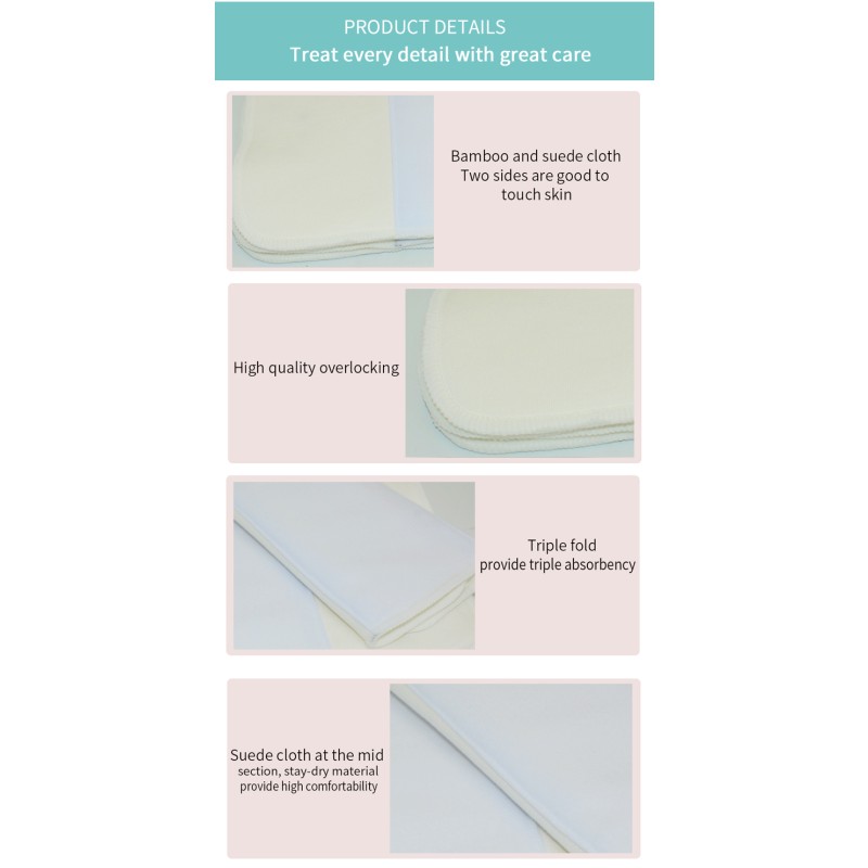 Booster Insert Supplier - Bamboo Fit One Size Pocket