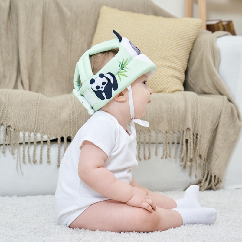 Baby Head Gear Supplier - Foldable Soft Cloth Helmets