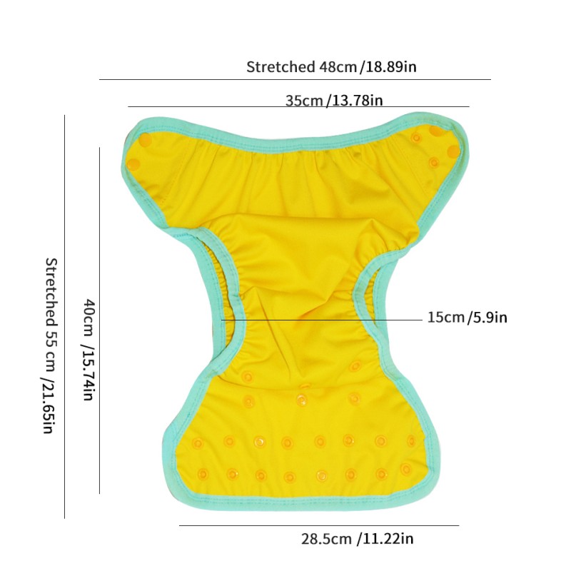 Cloth Diaper Cover Supplier - Cartoon Print Waterproof Bamboo