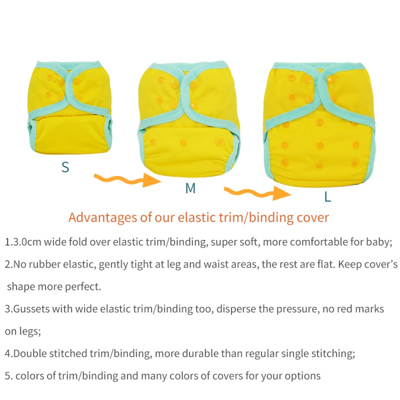 Diaper Cover Factory - One-Size Hook Loop High Absorbent